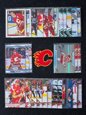 🔥 30+ Calgary Flames NHL Trading Card Lot